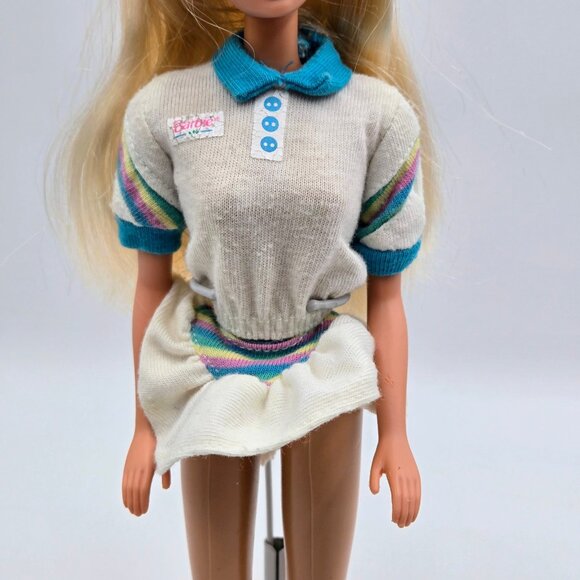 1994 Style Tennis Barbie Doll 12291 Mattel Original Outfit Read - Picture 3 of 16